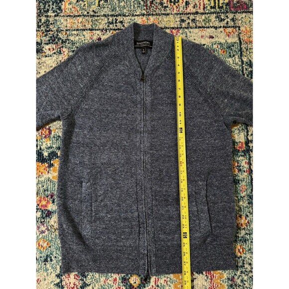 Banana Republic Full Zip Sweater 100% Linen Linificio E Canapificio Men’s M‎ - Picture 6 of 6